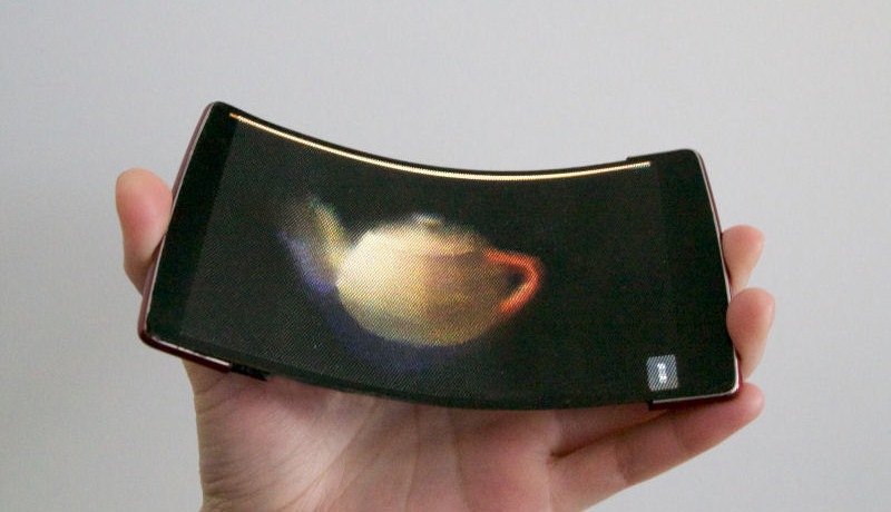 Holoflex - The first holographic flexible smartphone