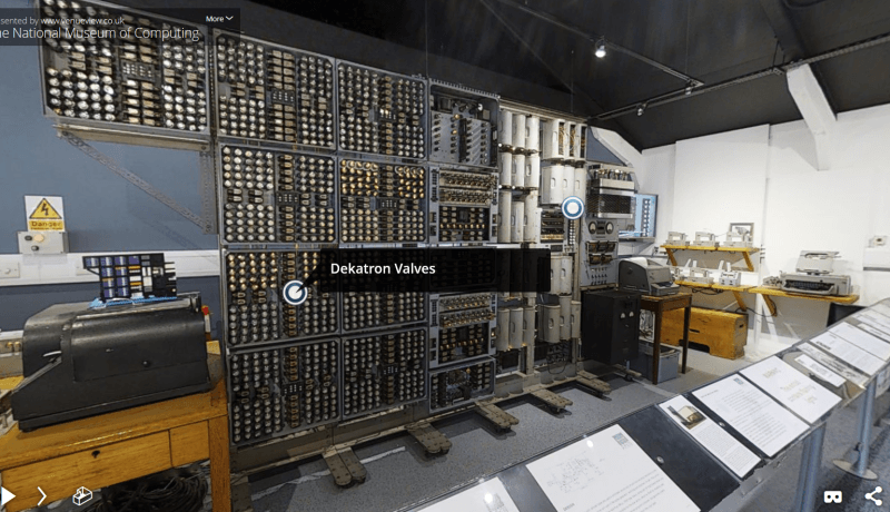 3D virtual tour of UK early computing goes online