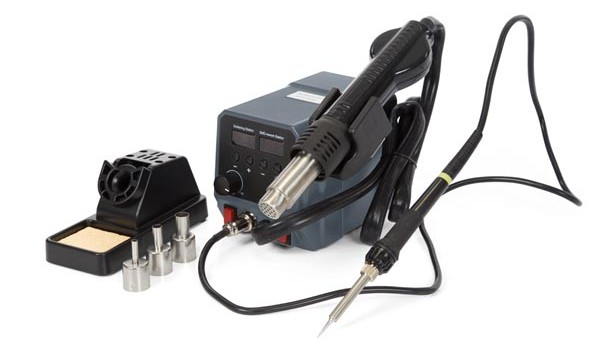 Hot Tool: Velleman VTSS230 2-in-1 SMD Hot Air Rework Station