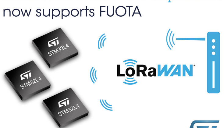 FUOTA for STM32. Image: STMicroelectronics.