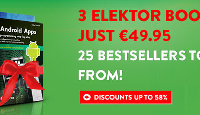 Only two weeks left to save up to 58% on Elektor books