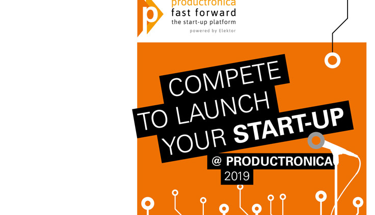 Startups in electronics: get pole position for Fast Forward @ productronica 2019