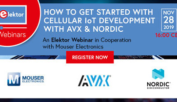 Free Webinar: How to Get Started with Cellular IoT Development with AVX & Nordic.