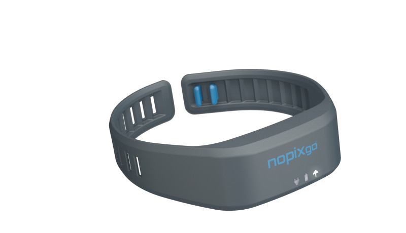 The mosquito protection wristband nopixgo (source: NopixGlobal).