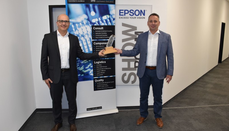 Rutronik is „Best Performing Distributor 2019“ for Epson Europe Electronics