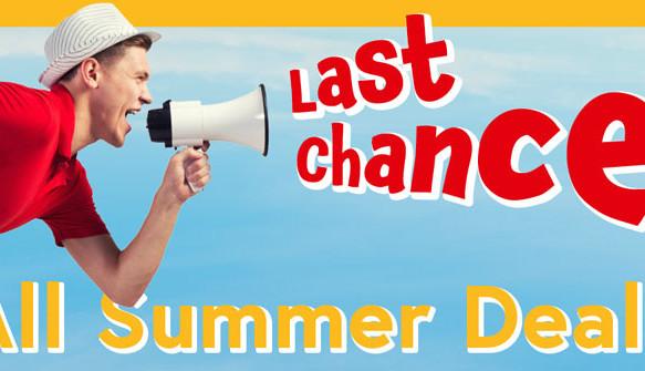 Last Chance Summer Sale