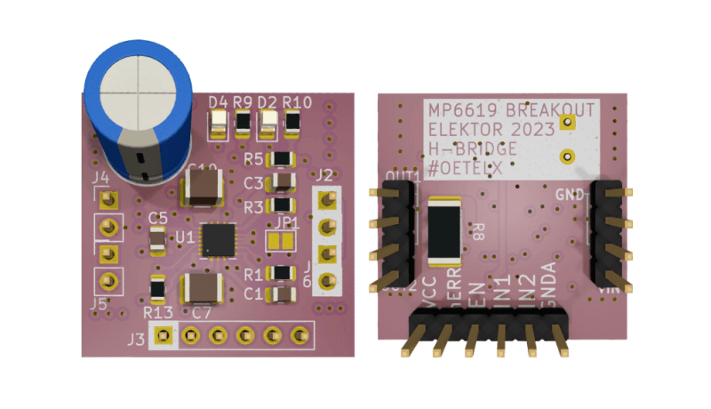 Breakout Board for a 5-A DC Motor Driver