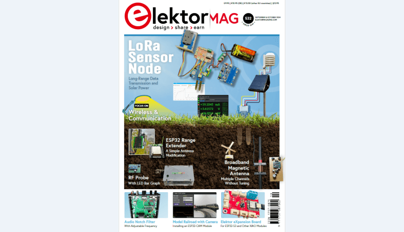 Elektor September/October 2024: Wireless & Communication