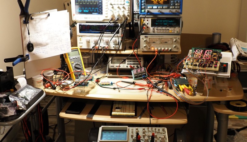 DIY PLC Trainers and More: Inside Chris Urban’s Electronics Workspace