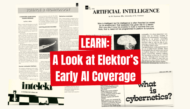 Artificial or Artsificial? A Cheerful Look at Early AI Coverage in Elektor