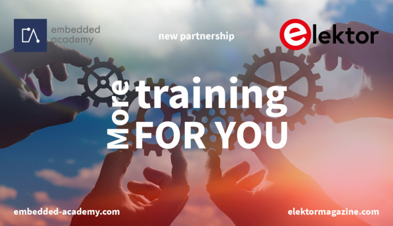 A new approach to learning: Elektor readers save 30% on Embedded Academy courses