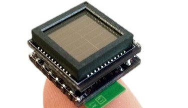 The S6AE101A can scavenge power from tiny solar cells