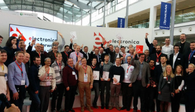 Participants of the electronica Fast Forward Awards 2016