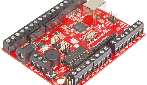 BrainBox Arduino: A ruggedized Arduino with screw terminals