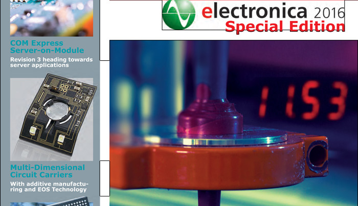 Free download: Elektor Business Magazine, electronica 2016 show edition