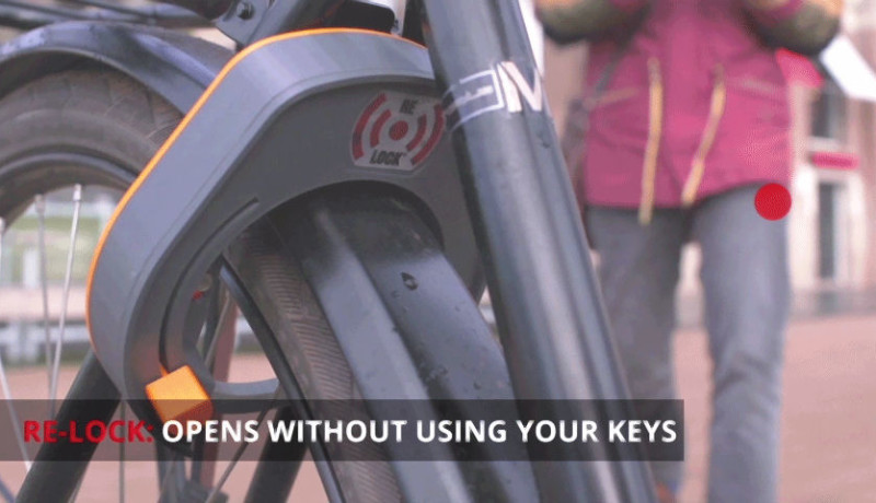 Re-Lock: keyless automatic bike lock