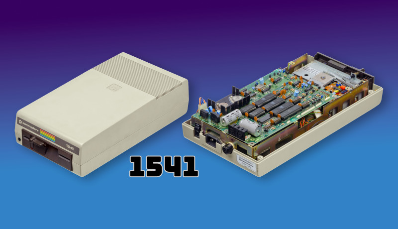 Commodore 1541 Disk Drive Becomes a Tiny Computer