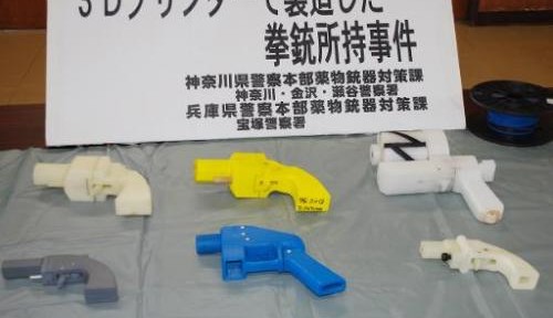 Verhaftung wegen Pistolen aus 3D-Drucker in Japan