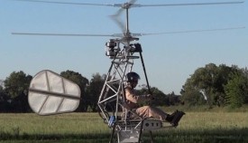 Bemannter Elektro-Helikopter hebt ab