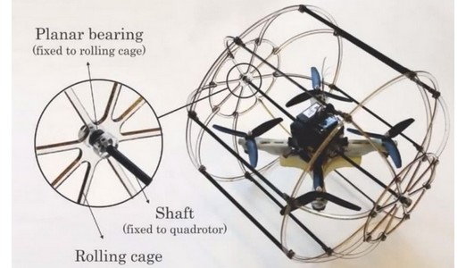 HyTAQ: Roboter fährt, fliegt und springt