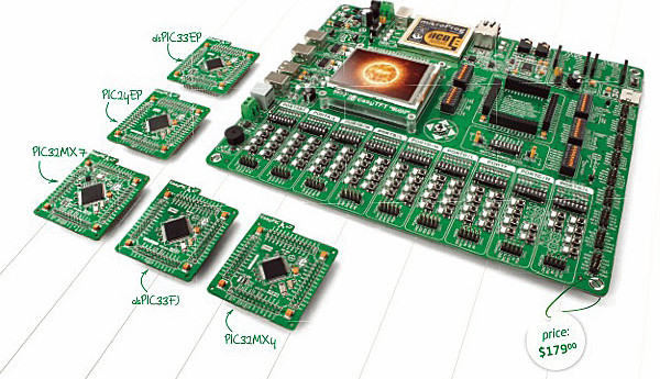 EasyPIC Fusion: Entwicklungssystem für drei Architekturen