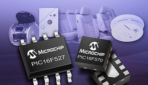 Microchip integriert Operationsverstärker in Mikrocontroller
