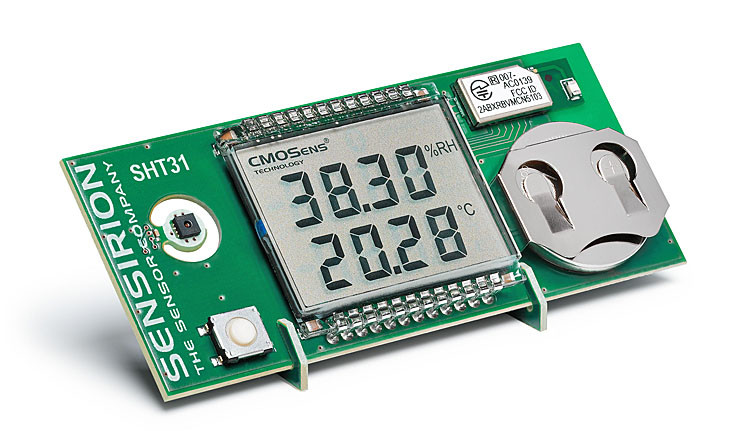 Entwicklungskit von Sensirion für eigene Projekte mit drahtlosen Feuchte- und Temperatursensoren