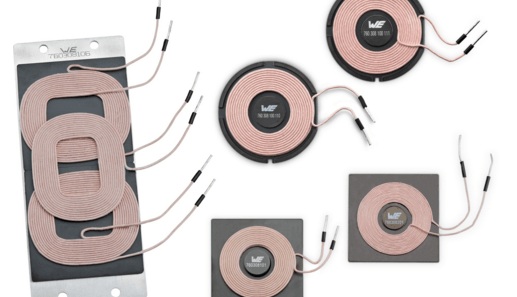 Mit seinen elektronischen Komponenten – allein mehr als 42 verschiedene Spulen – ist Würth Elektronik eiSos der Hersteller mit dem breitesten Bauteilspektrum für kabelloses Laden. 