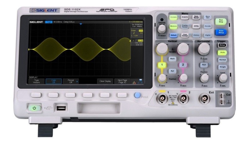 Review: Siglent-Oszilloskop SDS1102X