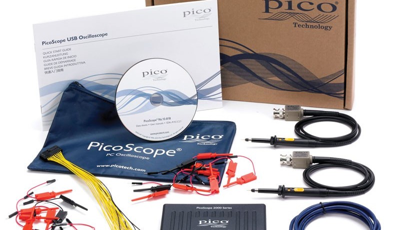 Review: USB-Oszilloskop PicoScope 2208B MSO