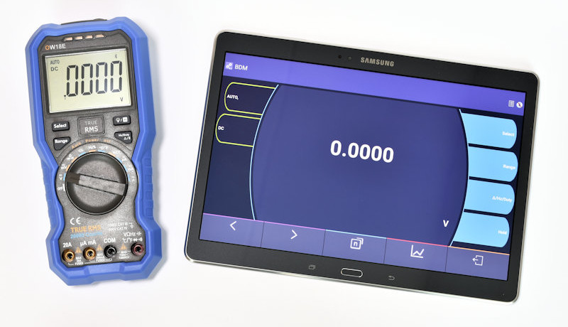 Review: Bluetooth-Multimeter Owon OW18E