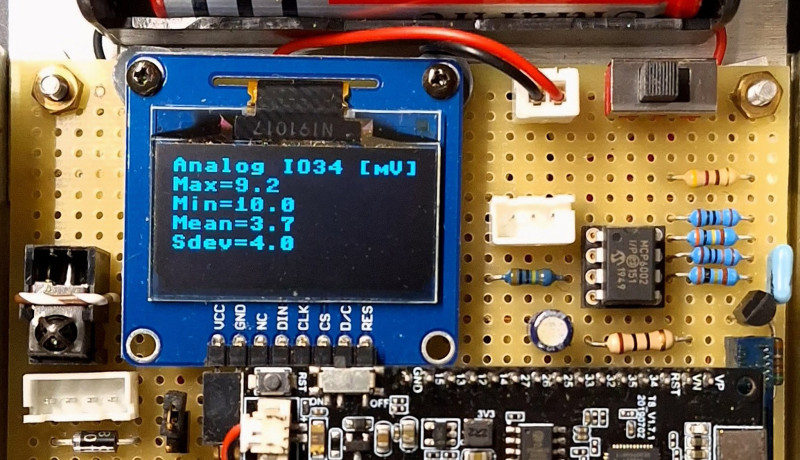 Vollbereichs-Analogeingang für den ESP32: Bessere Linearität mit dem internen ADC