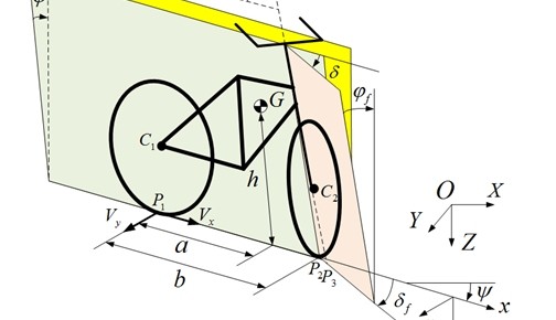 Selbstbalancierendes Fahrrad fährt auch selbst