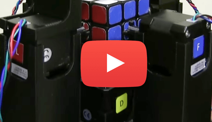 Rubik's Cube schneller gelöst als ausgesprochen