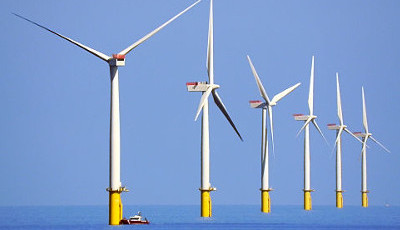 Windenergie speichern. Bild: David Dixon