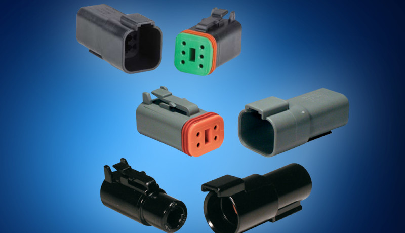 TE Connectivity’s DEUTSCH DT family of connectors, now available from Mouser Electronics, consists of three series: the DT series, DTM series, and DTP series.