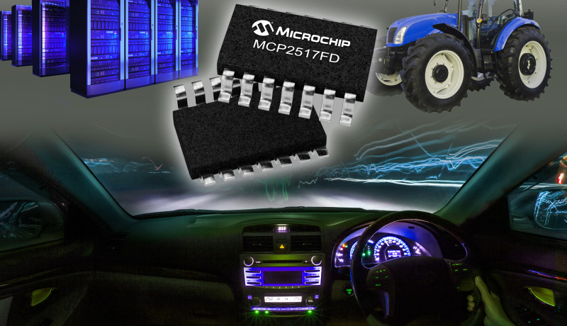 MCP2517FD. Bild: Microchip