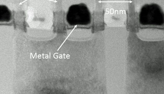 6-Transistor-SRAM-Zellen in 5-nm-Technik. Bild: Imec.