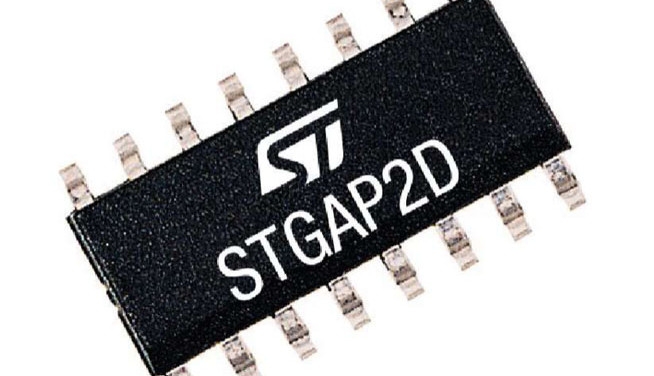 Gate-Treiber STGAP2DM. Bild: STMicroelectronics.