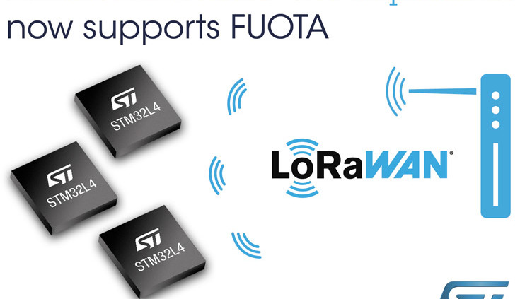 FUOTA für STM32. Bild: STMicroelectronics.