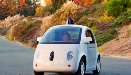 Prototyp: Selbstfahrendes Auto von Google