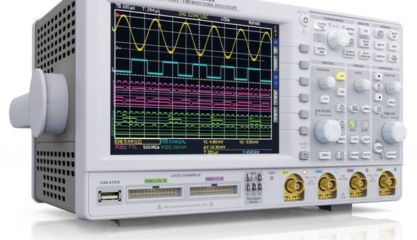 HAMEG Instruments stellt auf der Embedded in Nürnberg die neue Mixed- Signal Oszilloskop-Serie HMO3000 mit bis zu 500MHz Bandbreite vor.