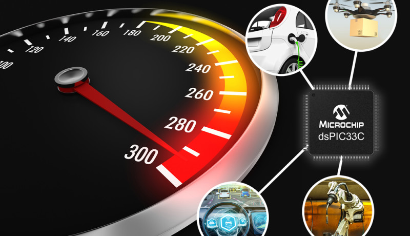 Erweitertes Angebot an Dual- und Single-Core dsPIC® Digital Signal Controllern (DSC)  ermöglicht weitere und robustere Anwendungen