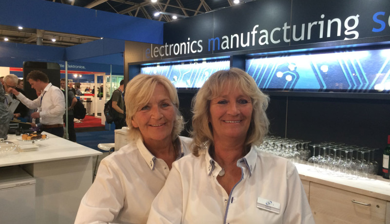 Hanneke de Voogd (l) und Ineke Vis (r) von tbp electronics