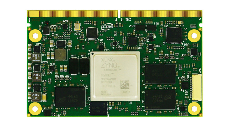 ARM® + FPGA heterogene Verarbeitung im SMARC Formfaktor mit Xilinx® Zynq® Ultrascale+™ MPSoC