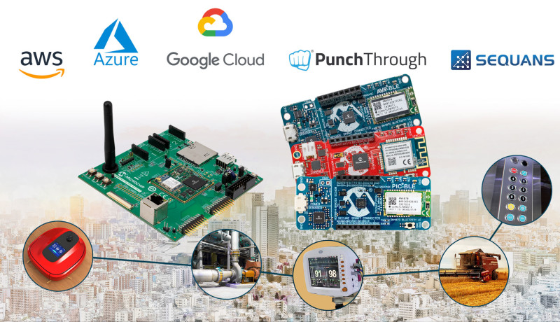 Microchip ermöglicht Cloud-Anbindung für alle seine MCUs/MPUs  und stellt Embedded-IoT-Lösungen für Rapid Prototyping vor