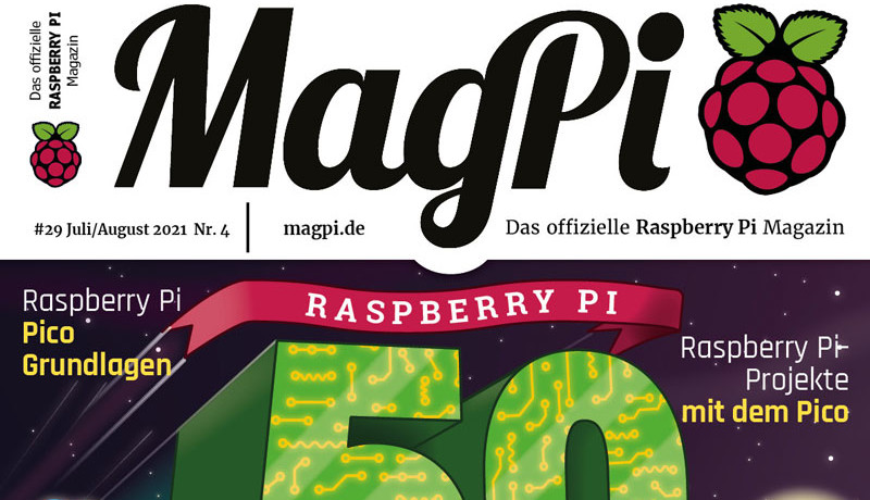 Die neue MagPi Juli/August ist erhältlich!