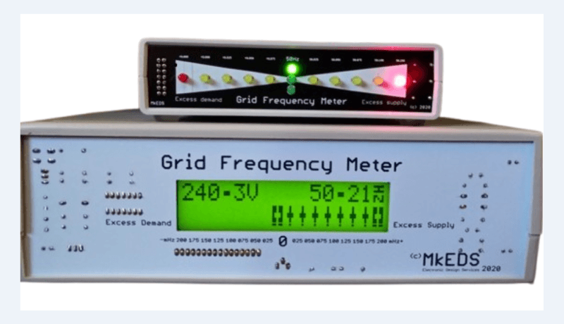 Netzspannungs-Frequenzmessgerät: Netzfrequenz und -spannung überwachen