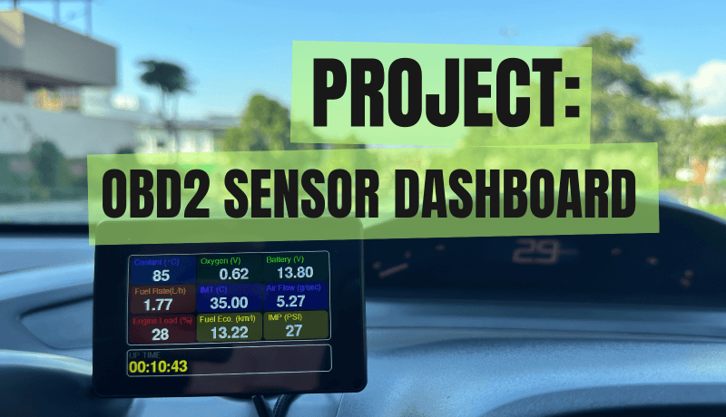 OBD2-Sensor-Dashboard: Echtzeitdaten statt alter Zeigerinstrumente
