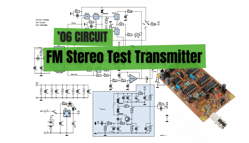 Schaltung: FM-Stereo-Testsender